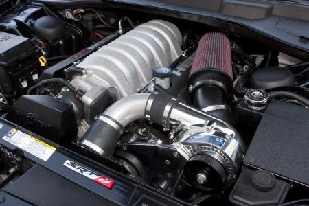 ProCharger HO Intercooled System with P-1SC-1, 2006-10 DODGE CHARGER HEMI SRT8