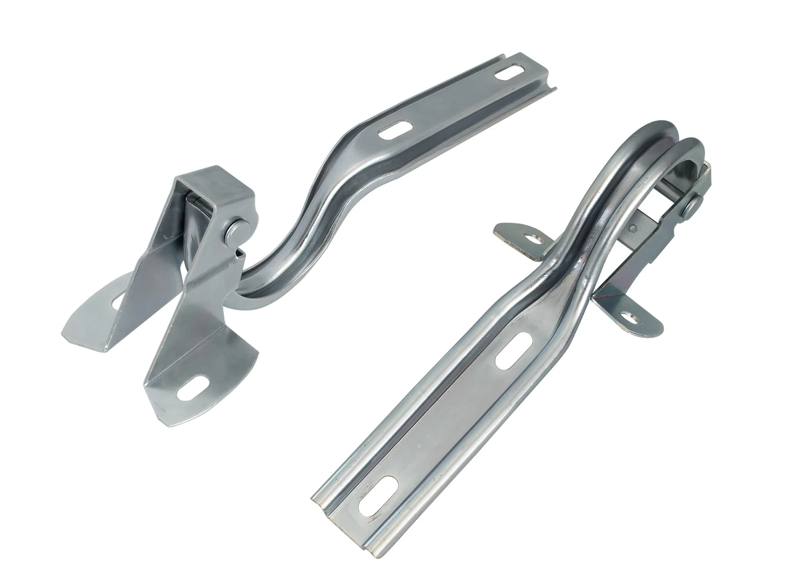 1979-1993 Mustang hood hinges, Zinc Plated Steel, pair