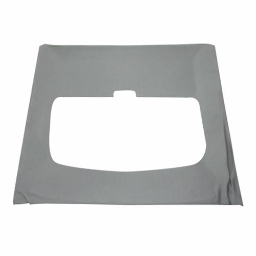 TMI Vinyl Headliner. Titanium grey hatchback with sunroof, 90-92 Mustang