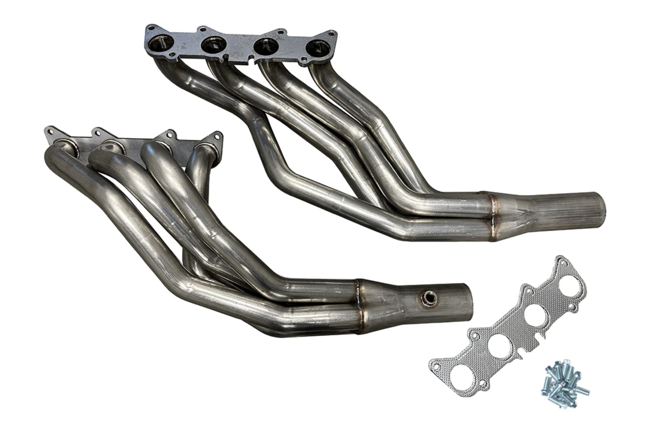 Speed Engineering Coyote swap long tube headers, stainless, 1979-1993 Mustang