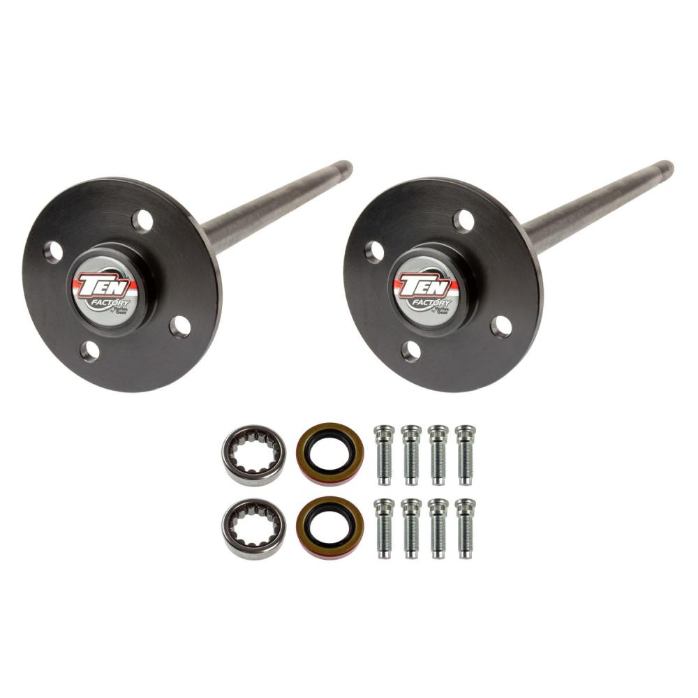 Ten Factory Axle kit, 28 spline, 4 lug (4x4.25), 79-93 Mustang